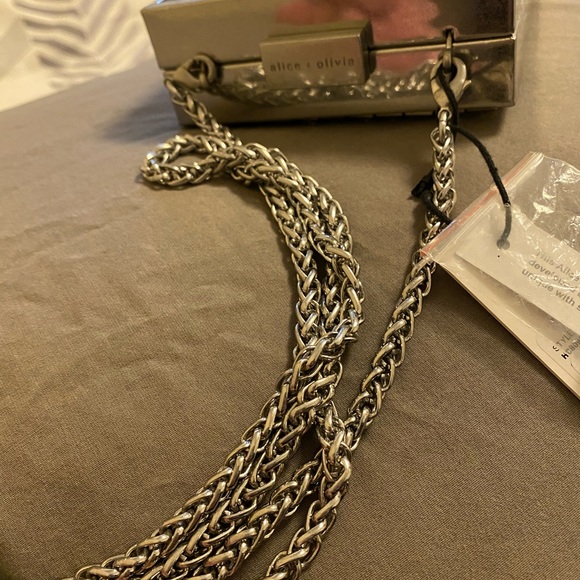 Alice and Olivia Sophia crystal stud clutch - Picture 9 of 11